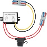 Mzhou AC to DC 5V 3A Power Supply IP67 Waterproof 15W Converter - Suitable for Buildings, Trucks, Oceans, Outdoors, Agriculture, and RVs, Suitable for Harsh environments