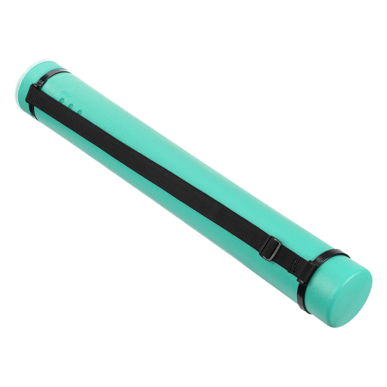 PATIKIL Extendable Poster Tubes with Strap, Expand from 24.8" to 42.5" Art Document Storage Carry Tubes for Blueprints Drawings Art, Green