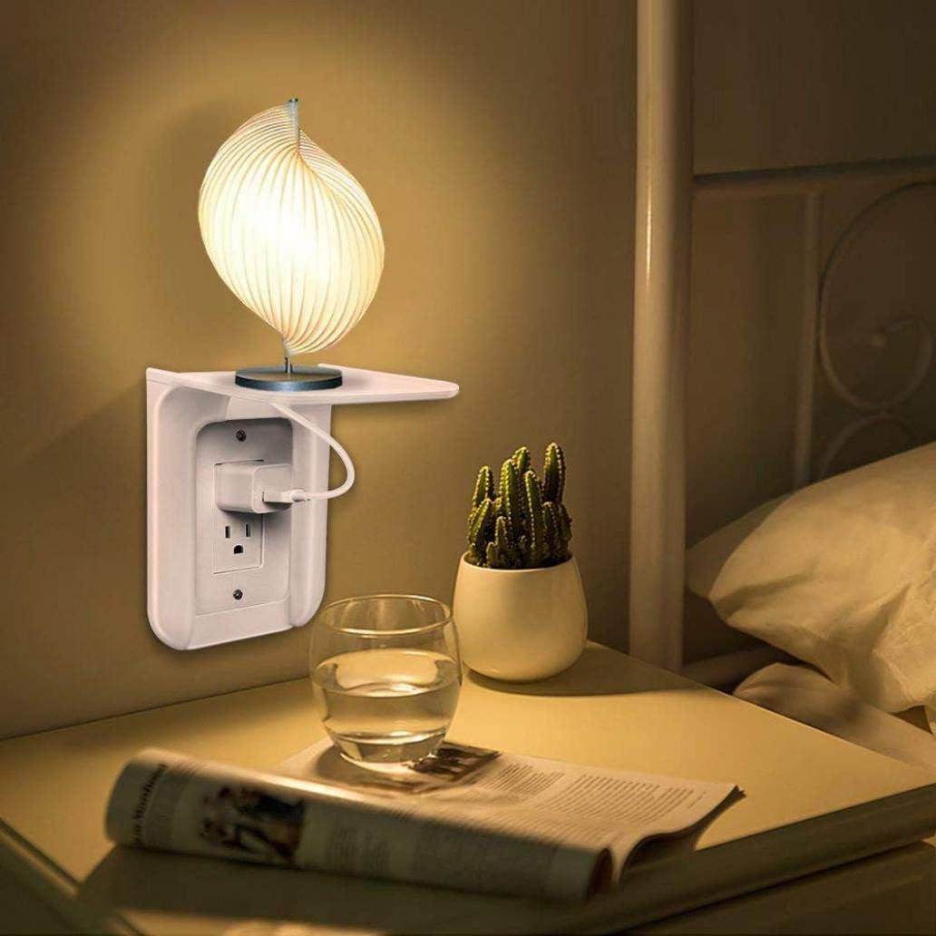 Storage Rack Wall Outlet Shelf Power Perch Charging Home Speaker