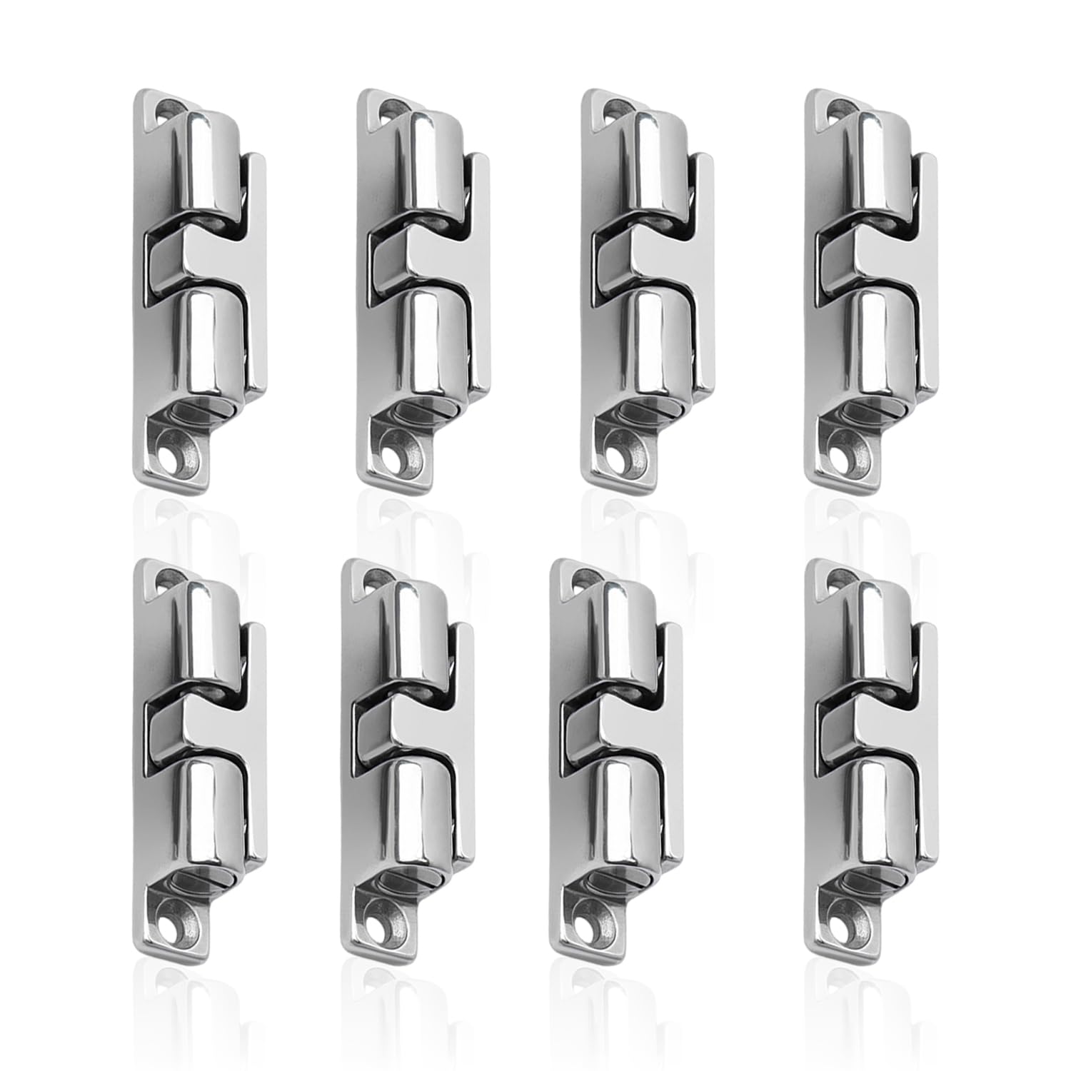 8 Pieces of Inner Door Ball Buckle, Spherical Lock Buckle, Cabinet Door Buckle, Ball Door Lock, Household Door Lock Buckle, Inner Door Lock Buckle
