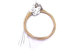 Liyafy A Sets of 19 Lyre Harp Strings Replacement Metal String for Lyre Harp