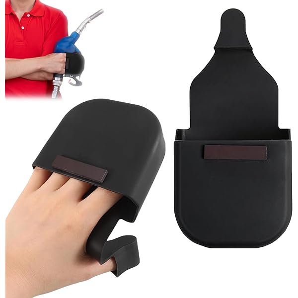 Guanto In Silicone Per Pompa Di Benzina Con Magnete, Lavabile E Riutilizzabile, Protegge Le Mani Da Sporco E Germi (confezione Da 1)