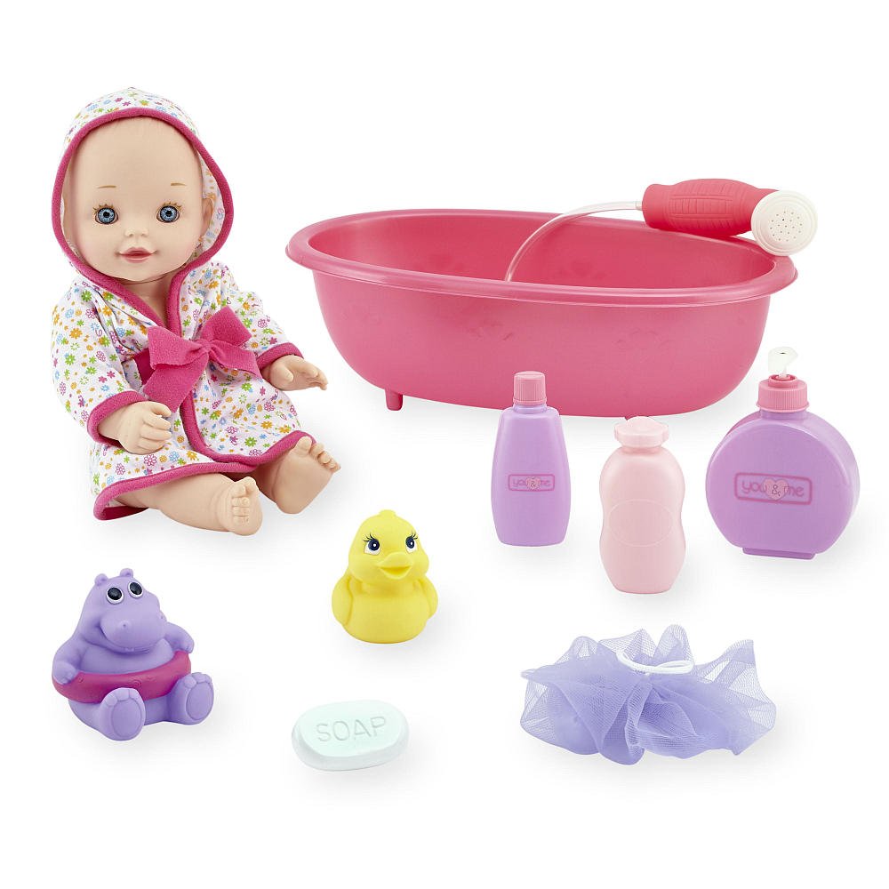 Dream Collection 12" Bath Time Baby Doll Amazon.co.uk Toys & Games