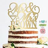 Amazing Items Personalized Wedding Cake Topper