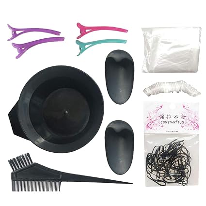 Lurrose 13 Pz Professionale Salone Tinture Per Capelli Kit