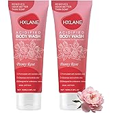 HXLANE Acidified Body Wash, 2 PCS Moisturizing Rose Body Wash Gel, 24 Hour Odor Control,Odor Control Removes Odor Better than Soap, Formulated Without SLS or Parabens, 3.38 FL.OZ