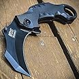 8" Spring Assisted G'Store Open Folding Pocket Knife Karambit Claw Combat Tactical