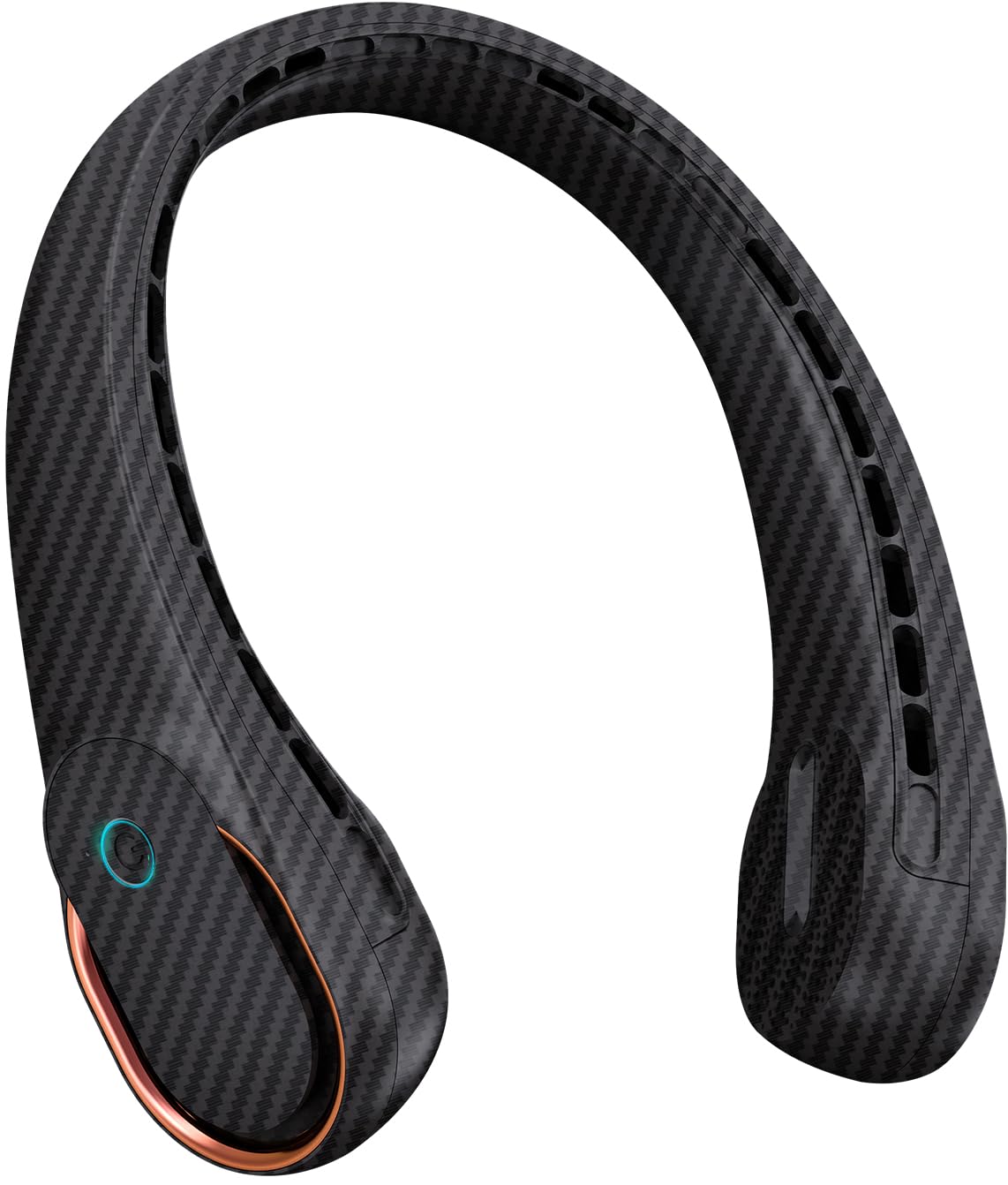 FrSara Neck Fan, Portable Personal Fan Strong Wind, 4000mAh, 360° Cooling