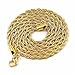 JINAO 18k Gold Plated ICED Out Toilet Roll Dollar Sign Pendant Necklace