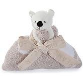 Barefoot Dreams&reg; CozyChic&reg; Dream Buddie, Stone-White Bear, One Size