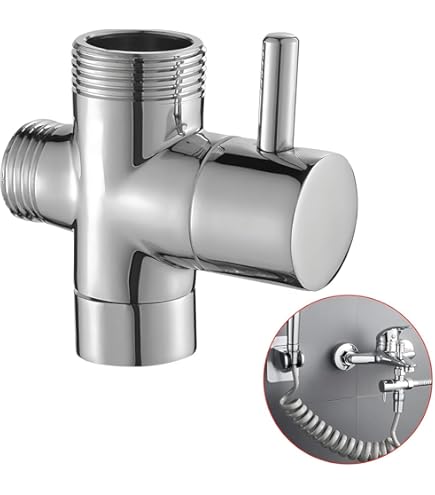 Brass Shower Diverter - Chrome, Bathtub & Shower Diverter Valves