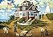 Buffalo Games - Charles Wysocki - A Delightful Day on Sparkhawk Island - 300 Large Piece Jigsaw Puzzle