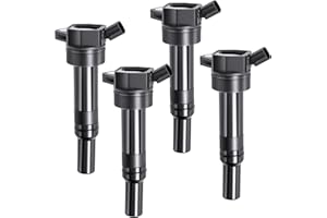 MOTOREVO 4PCS Ignition Coil Pack Compatible with Hyundai 1.8L 2.0L L4 Elantra 2011-2016, Elantra GT 2013-2020, Tucson 2014-2020, Compatible with Kia Forte 2014-2017, Forte5 2014-2018, Soul 2012-2019, UF651