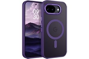 Telaso for Google Pixel 10a Case, Pixel 10a Phone Case Compatible with Magsafe Translucent Matte Back Slim Fit Full Body Mili