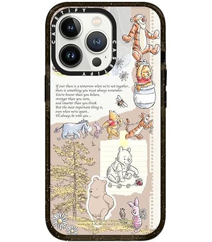 Amazon.com: CASETiFY Clear iPhone 13 Case [Winnie The Pooh Co-Lab