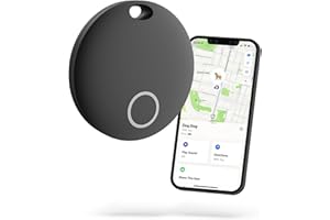 MIDLOCATER Air Tracker Tags GPS Tracker, Key Finder Bluetooth Luggage Tracker with Keychain, Works with Apple Find My (iOS Only), Item Locator for Key, Wallet, Suitcase, Bags, IP67 Waterproof, Battery Include