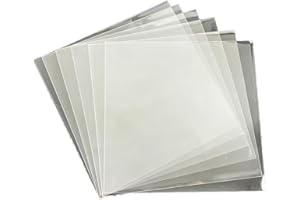 50 Record Sleeves for 12" Vinyl Record, 4 mils Thick Clear Professional Vinyl Record Storage Protector, Vinyl Record Outer Sl