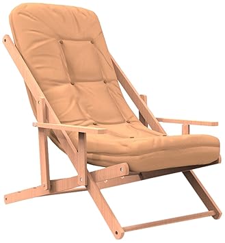 Forzza Bella Bentwood Chair (Matt Finish, Brown)