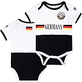 Cnins Sporty Baby Bodysuit 0-24M, Soccer-Themed Infant Onesie for Game Days, Family Matching Outfits, Party & Gift
