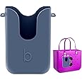 Silicone Phone Holder for Bogg Bags, Compatible Phone Case Attachment, Beach Tote Bag Accessory – Ideal Holder for Bogg & Similar Beach Bags (Blue Dune)