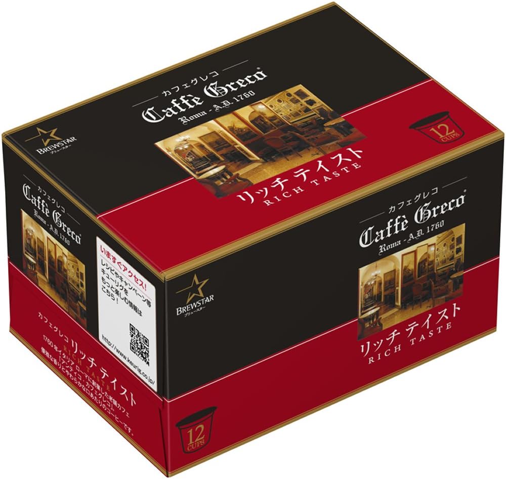 UCC K-CUP Caffe Greco rich taste 8g ~ 12P