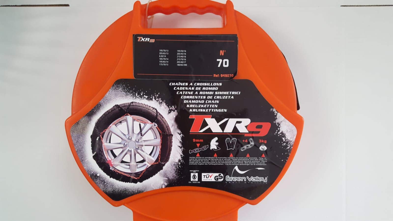 DIAMOND SNOW CHAINS 9MM