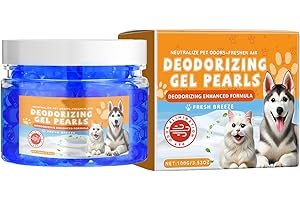 Pet Scents Deodorizing Gel Pearls | Long Lasting Freshener Deodorizing Beads,Bathrooms Air Freshener Beads | for Bathroom Boa