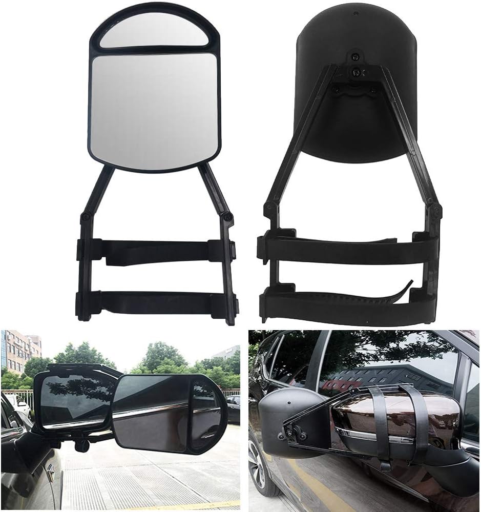 ALLOMN Trailer Towing Mirror, Blindspot Towing Reversing Driving Mirror