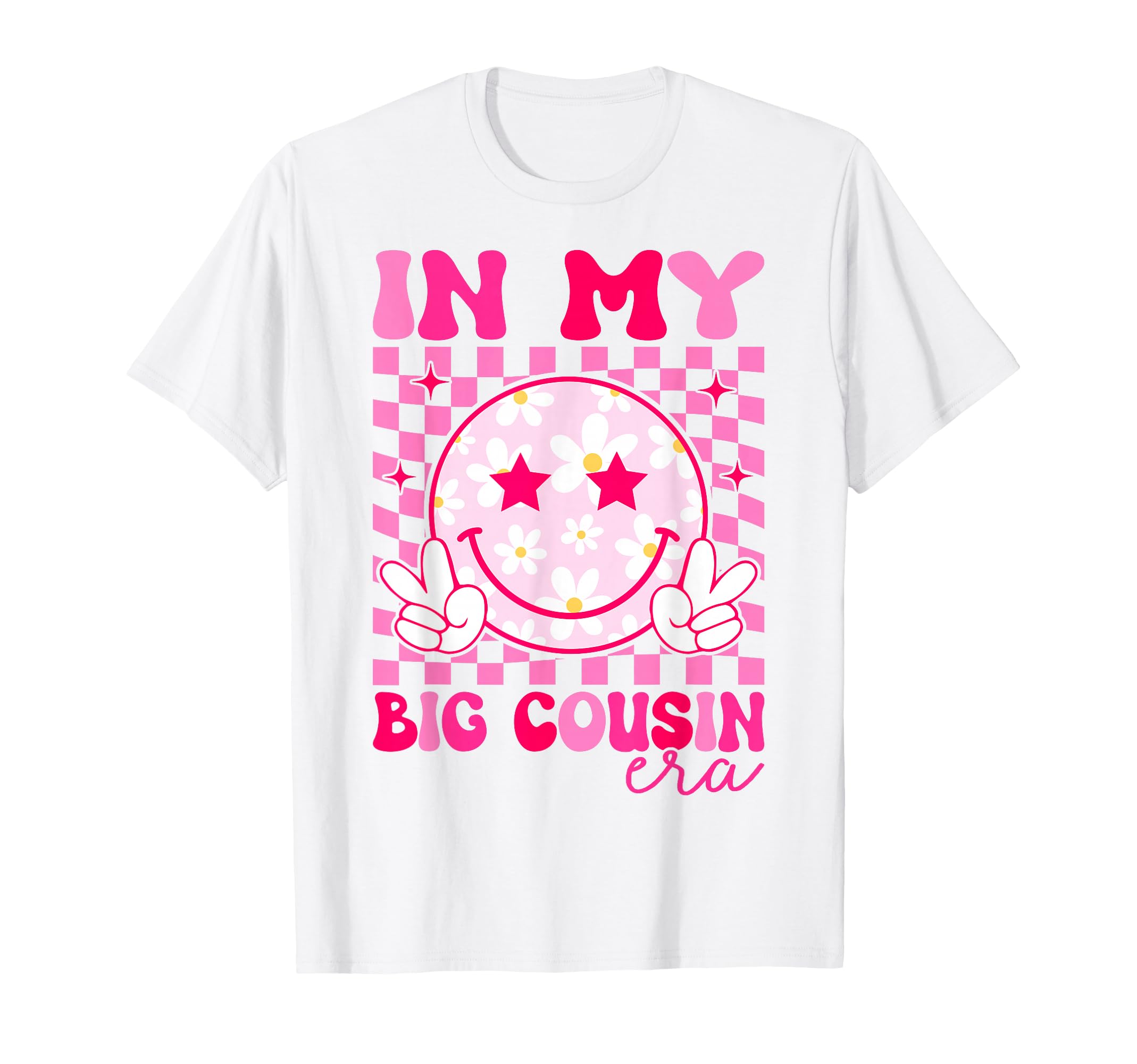 Photo 1 of Groovy In My Big Cousin Era T-Shirt