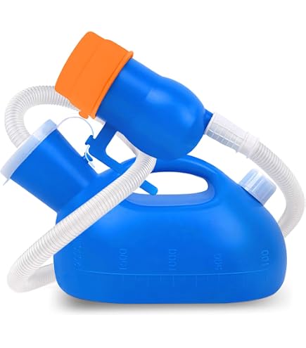 Urinoir Portable Pour Hommes Tilcare 1000ml Avec Couvercle Qui Brille Dans Le Noir - Bouteille Urine Étanche Avec Poignée