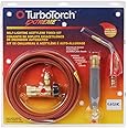TURBOTORCH 0386-0832 PL-5ADLX-MC Self-Lighting Torch Kit, Air Acetylene, Extreme Swirl Technology, Soft Solder to 4", Silver Braze to 2", Includes AR-MC Regulator, G-4 Handle, AH-12 Hose, PL-5A Tip