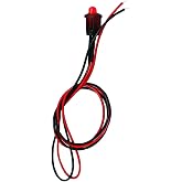 Home.smart Red LED Flashing Dummy Alarm Warning Security Light 12v Dashboard Deterrent