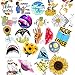 Watter Bottles Stickers for Vsco Girls(Big 100 pcs) Aesthetic Stickers for Teens,Girls,Luggage Bicycle Notebooks,Computers,Phone,Cars 100% Vinyl