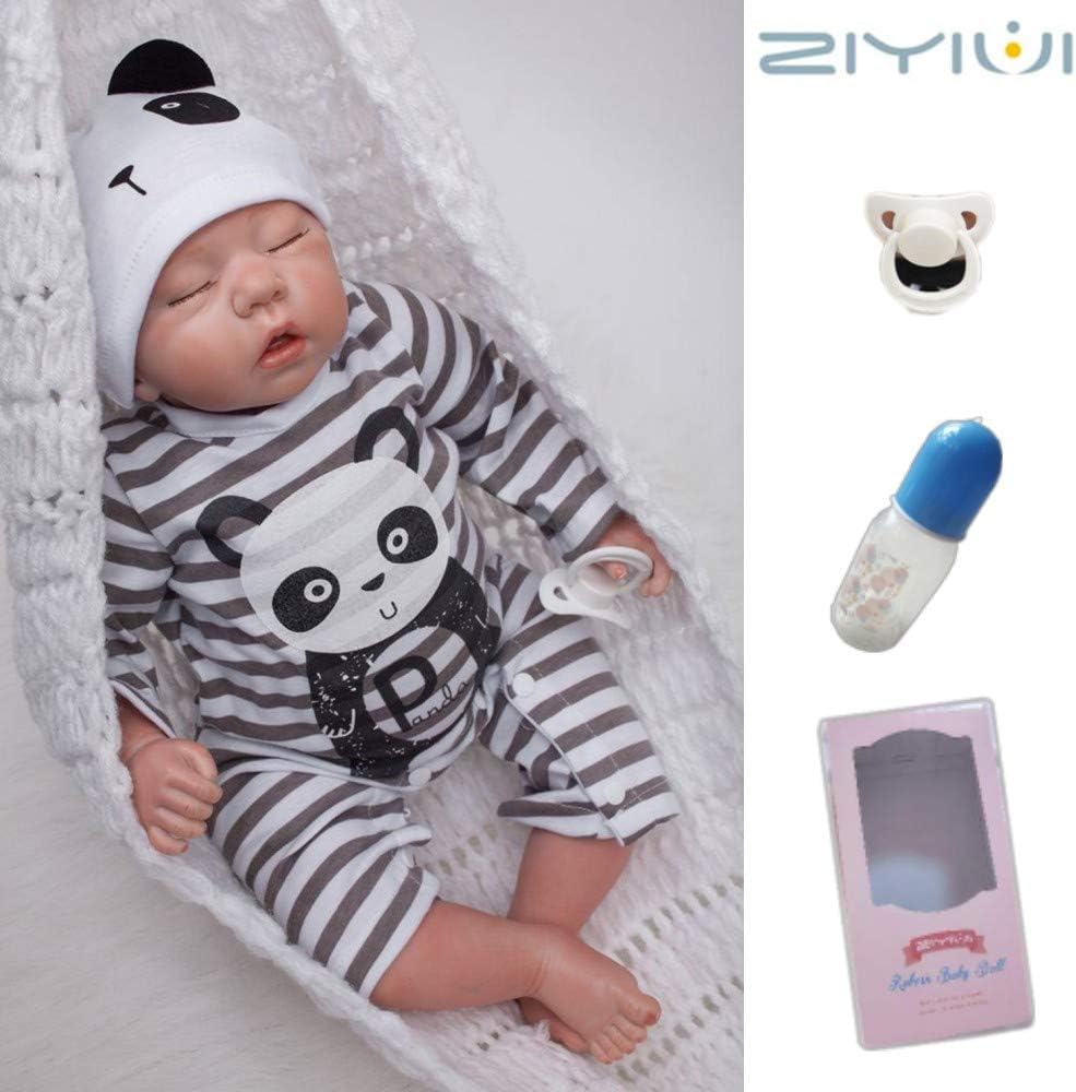 Prezzo ZIYIUI 20 Pollici 50 cm Bambole Reborn Maschio Vinile Silicone Morbido Vita Reale Realistico Fatto a Mano Neonato Ragazzo Addormentato Del Bambino Regali di Natale Reborn Toddler Offerte