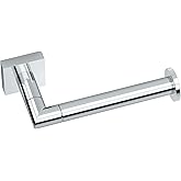 Gatco 5633 Glam Too Euro Toilet Paper Holder, Chrome