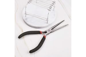 1Pcs Long Chain Nose Pliers 150mm Needle Nose Pliers Polishing Carbon Steel Jewelry Tool Plier for DIY Jewellry Making Suppli