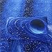 Sandyshow Galaxy Duvet Cover Outer Space Bedding Set Kids Bedding for Boys and Girls Teens Bedding Queen Size with Fitted Sheet