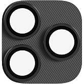 Rokform iPhone 17 Pro and 17 Pro Max Camera Lens Protector (Clear) | Aluminum Body and Rings, 9H Tempered Glass, Case Friendly, Adhesive Backing