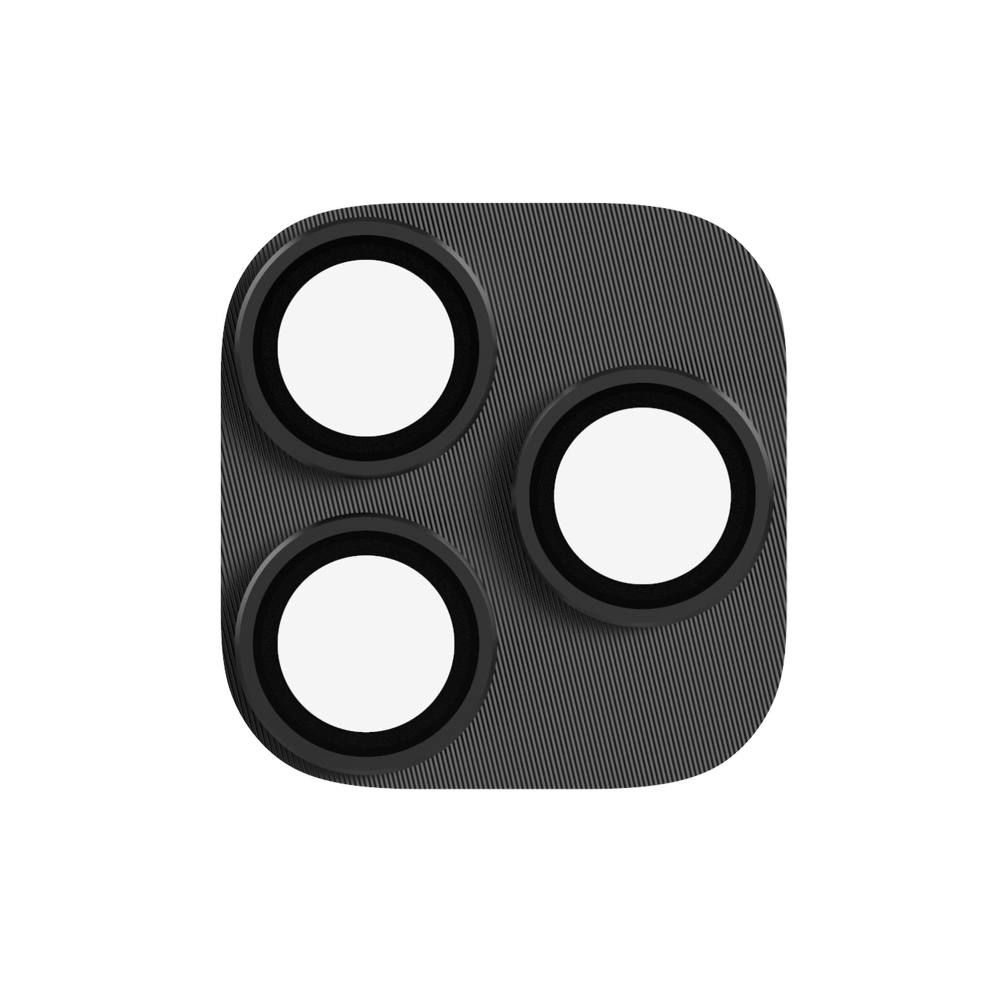 Rokform - Camera Lens Protector Compatible with the iPhone 17 Pro and 17 Pro Max, 9H Tempered Glass with Aluminum Body & Rings, Case Friendly (Clear)