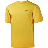 BASSDASH Men’s UPF 50+ Sun Protection Fishing Shirt Short Sleeve UV T-Shirt
