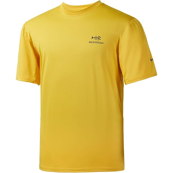 BASSDASH Women's UPF 50+ Short Sleeve Fishing Shirt - Lightweight, Quick-Dry, Sun Protection Tee For Hiking & Outdoor