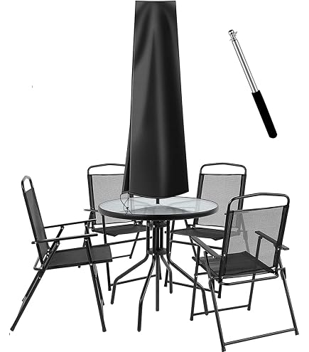 Garden Balsam Umbrella Cover for 6ft to 9ft Patio Umbrellas, Waterproof and Durable Market Umbrella Cover with Zipper and Rod : Patio, Lawn & Garden