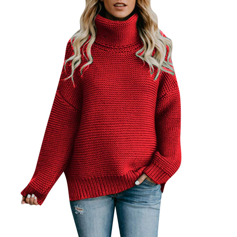 red sweater women