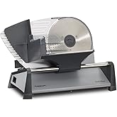 Cuisinart Electric Meat Slicer, 7.5" Stainless Steel Blade, Adjustable Thickness (CFS-155C)