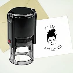 Personalized Face Stamp Self Inking Custom Photo
