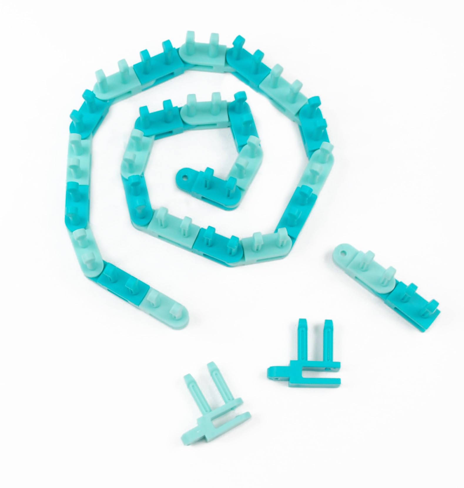 Authentic Knitting Board Flexee Loom Links Chunky, Large Gauge, for Bulky Yarn, 36 Links, 72 pegs