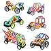 dreambuilderToy 106 PCS Magnetic Tiles Set, STEM Building Block Preschool Educational Construction Kit，3D Magnetic Toys (106 Pieces)