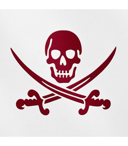 15x Jolly Roger Pirate Flag Stickers – 1x1 Inch – Car Truck Bumper Decals