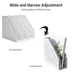 SAYEEC Desktop File Magazine Folder Holder 3