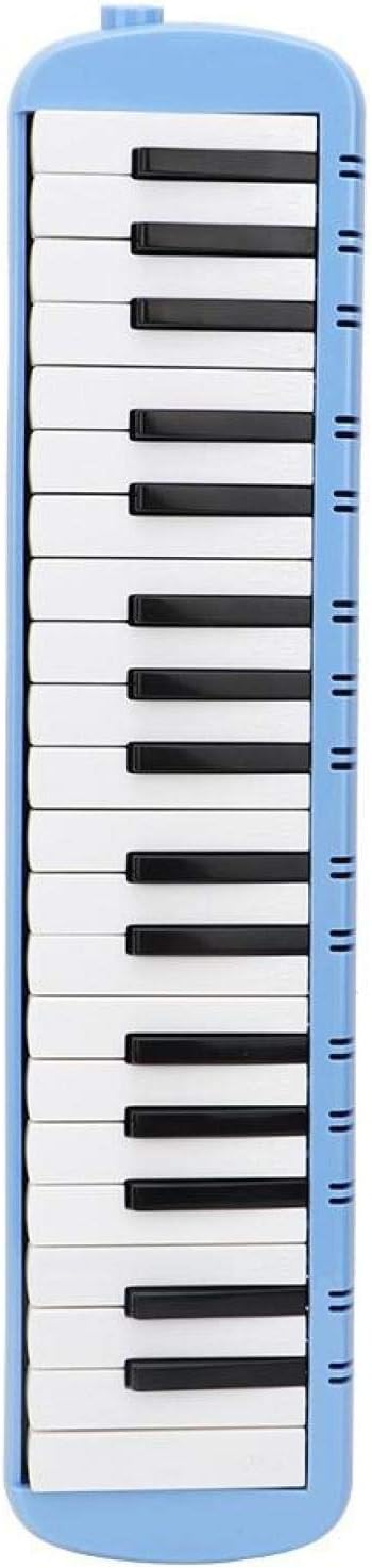 Amazon プロフェッショナルで便利なピアノキー ムースガン愛好家のためのパフォーマンスのためのキャリングバッグ付き耐久性 Blue ハーモニカ 楽器